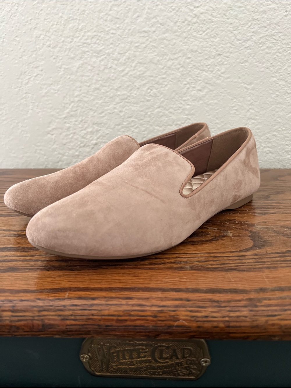 Birdies The Starling Suede Loafers Latte Size 8